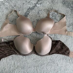 Set of 2 Nude & Taupe Everyday Bras